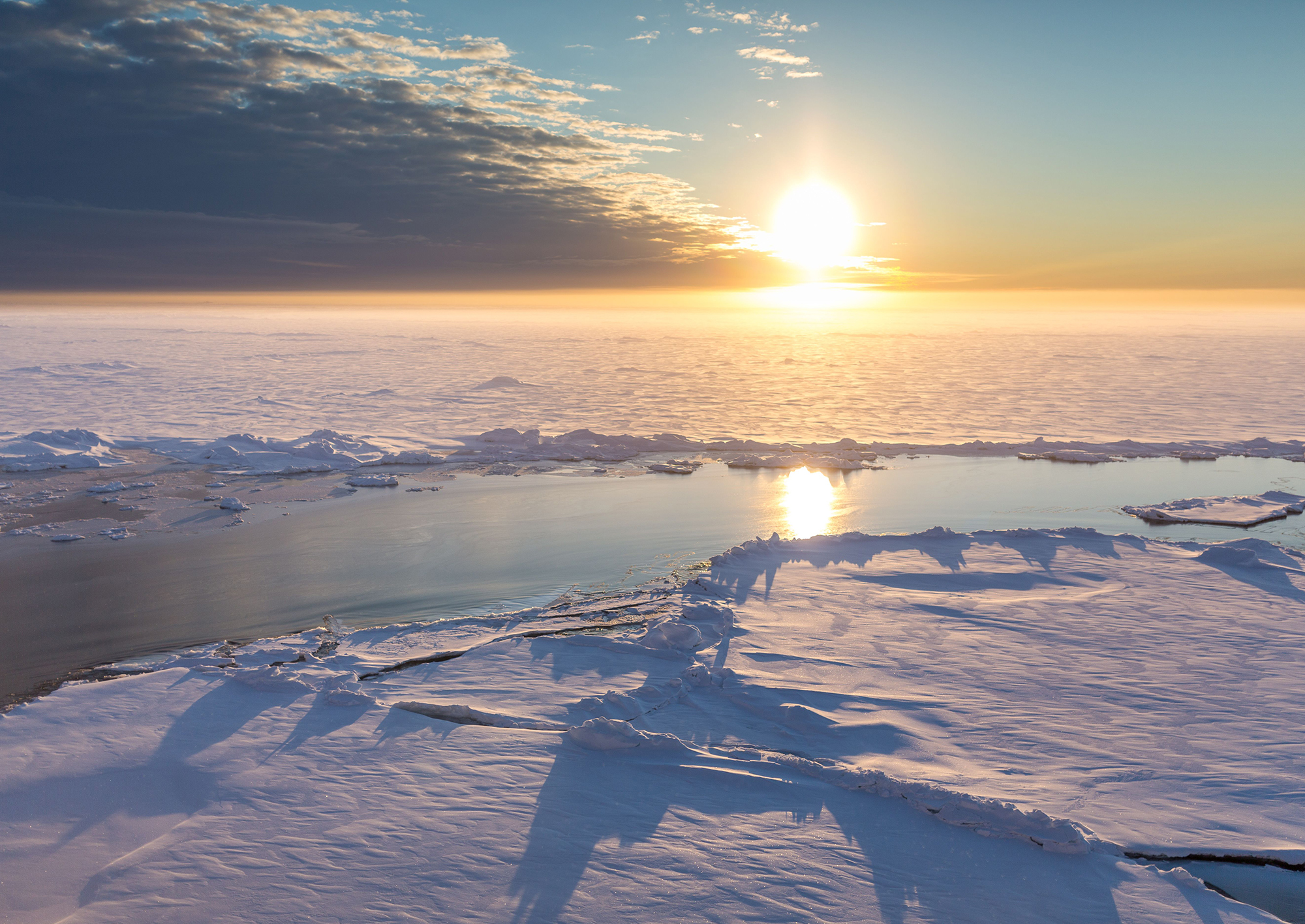 Klimawandel aus Arktischer Sicht, Eiswüste